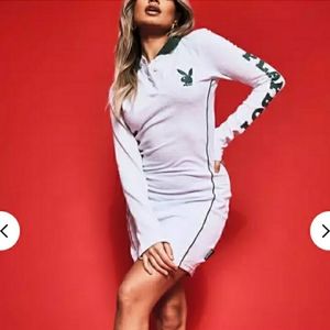 Missguided X Playboy Polo Dress